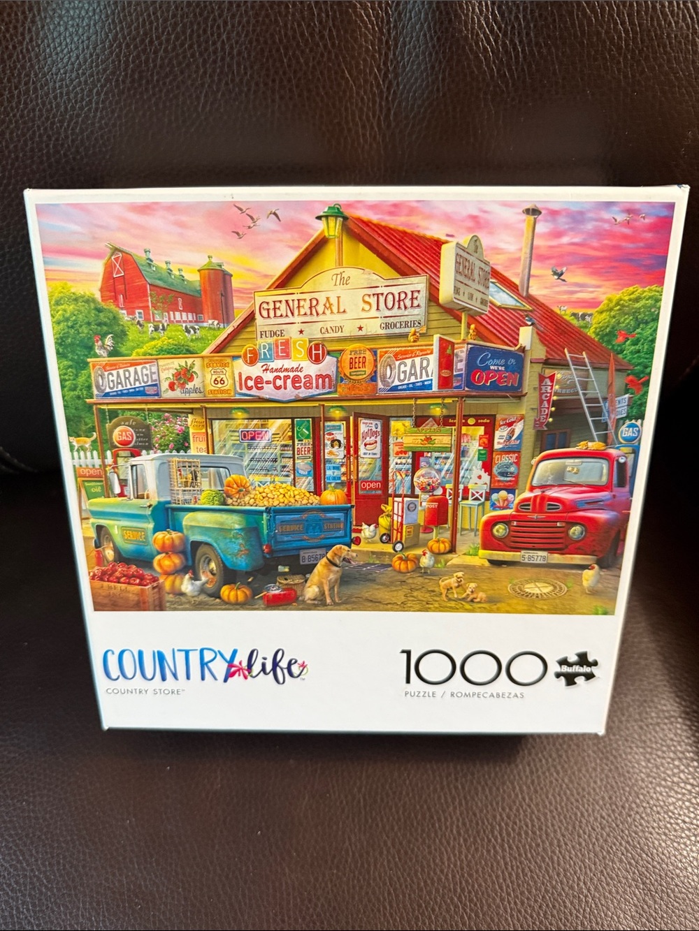 Buffalo Country Life Country store 1000 piece jigsaw puzzle.